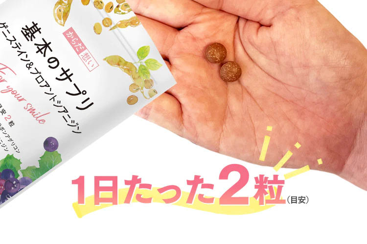 1日たった2粒