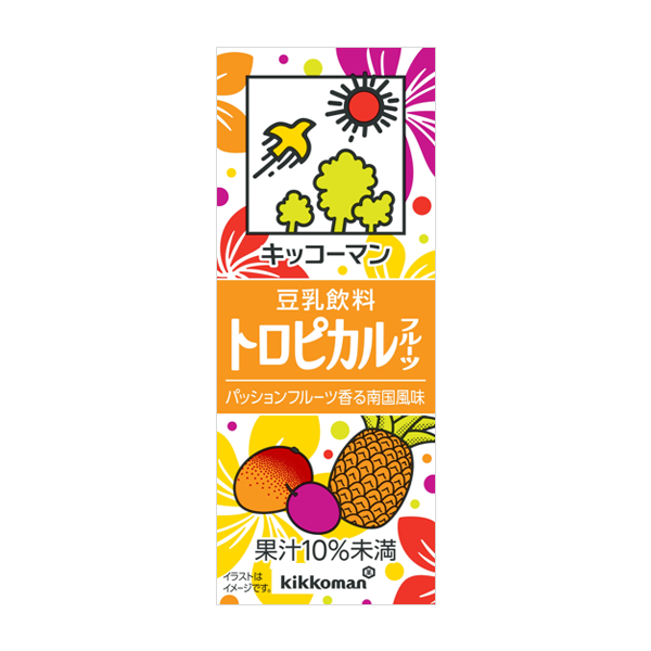 豆乳飲料　トロピカルフルーツ　200ml×18本