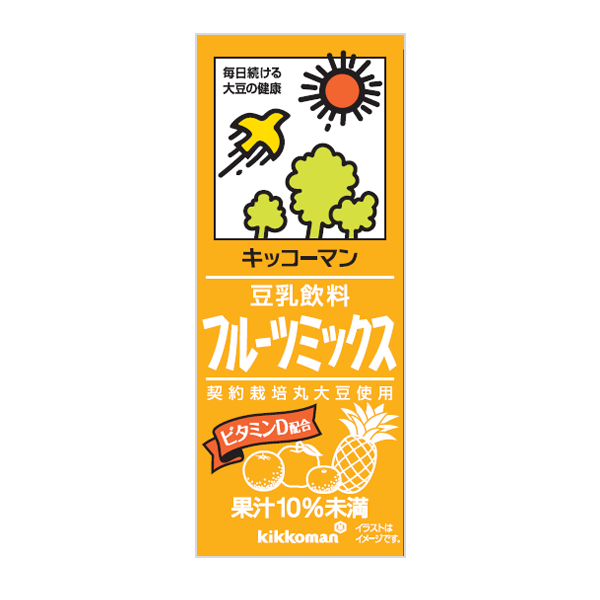 豆乳飲料 フルーツミックス 200ml×18本