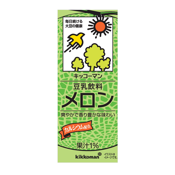 豆乳飲料 メロン 200ml×18本