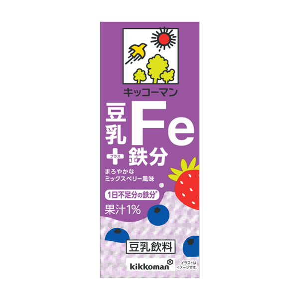 豆乳＋鉄分　200ml×18本