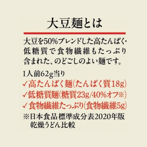 大豆麺　細麺　2人前