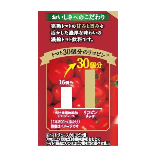 リコピンリッチ　トマト飲料
