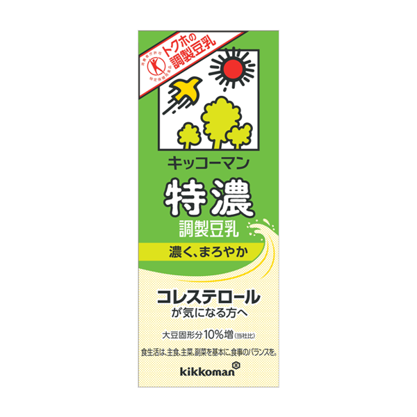 特濃調製豆乳 200ml×18本