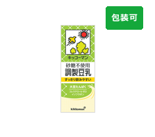 砂糖不使用 調製豆乳　200ml×18本