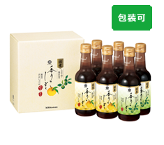 「香りのしずく」ぽんずしょうゆセット（6本入）