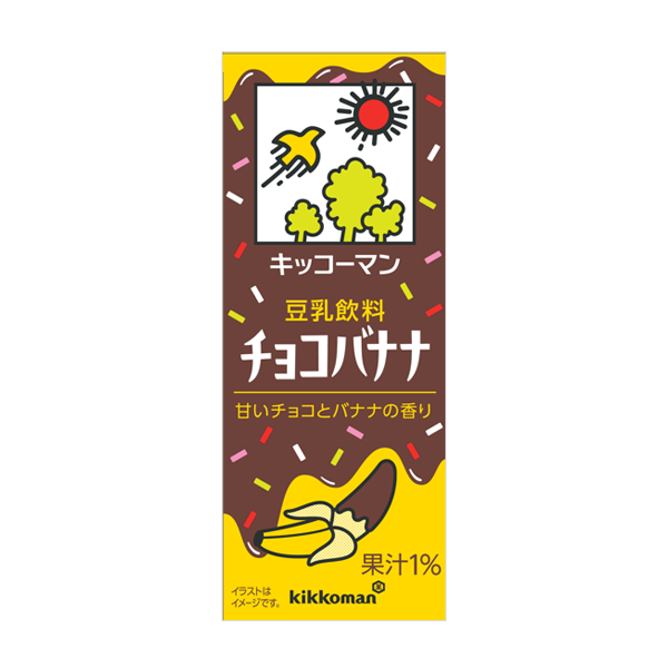豆乳飲料 チョコバナナ 200ml×18本