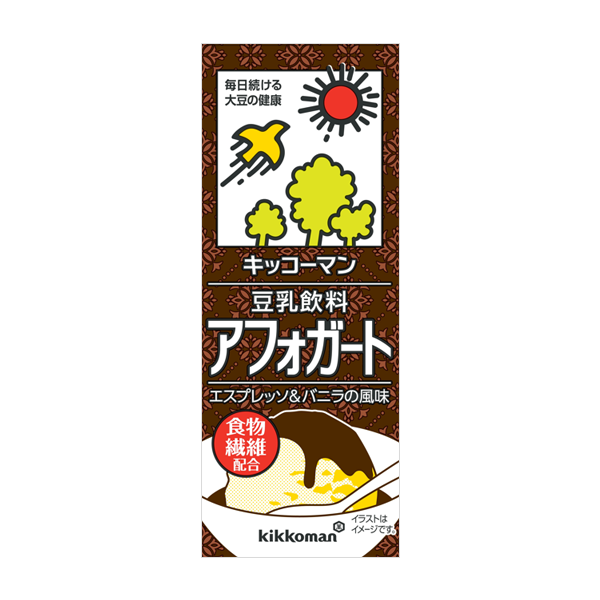 豆乳飲料 アフォガート 200ml×18本