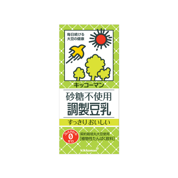 砂糖不使用 調製豆乳 1000ml×6本