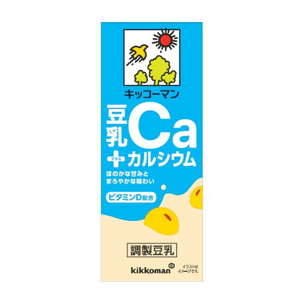 豆乳+カルシウム 200ml×18本