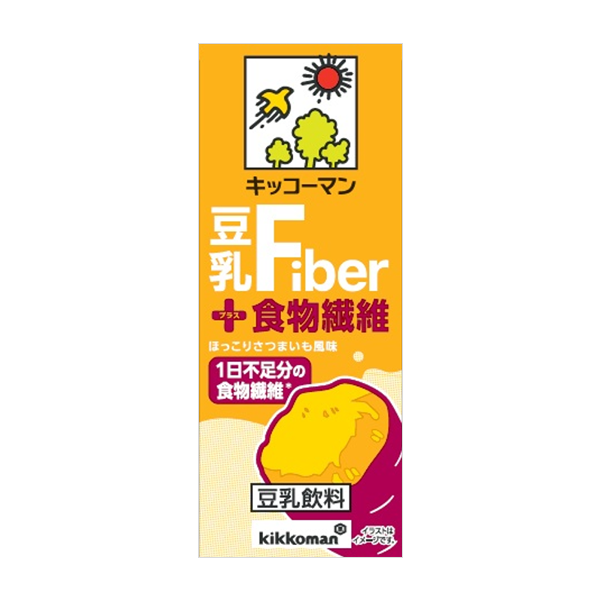 豆乳＋食物繊維　200ml×18本