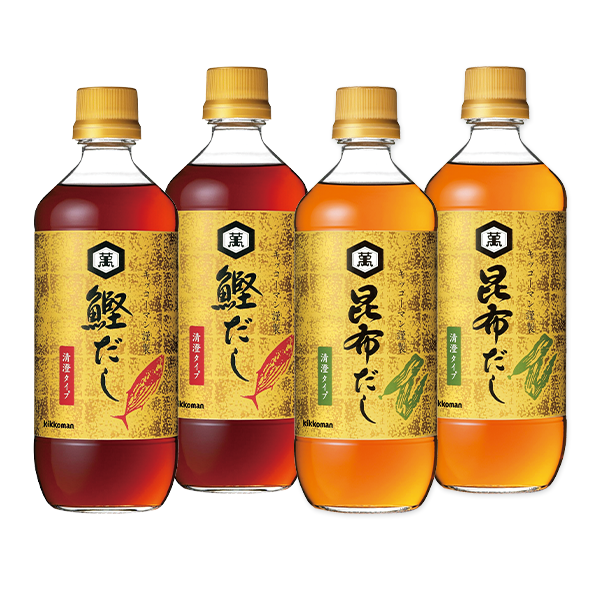 ④鰹だし・昆布だし4本セット【15%オフ】