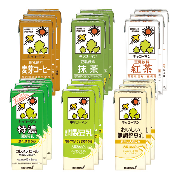 ④豆乳味くらべ　ベストセラーセット【20%オフ】