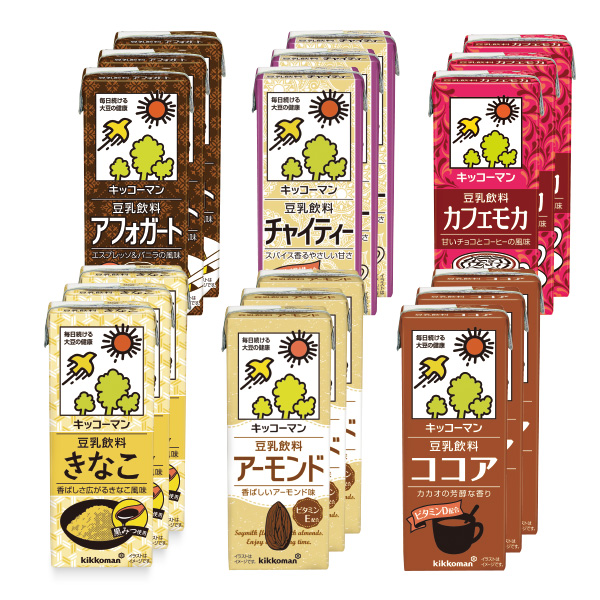 ⑤豆乳味くらべ　ホットで美味しい豆乳セット【20%オフ】