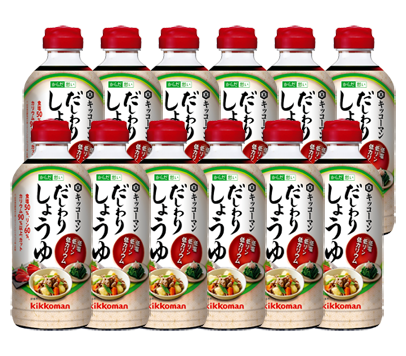 だしわりしょうゆ 500ｍl×12本