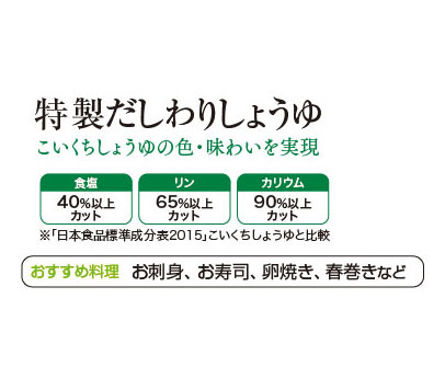 特製だしわりしょうゆ　ミニパック 3ml×30パック