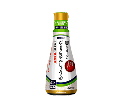 だしわり旨みしょうゆ卓上ボトル　200ml×1本