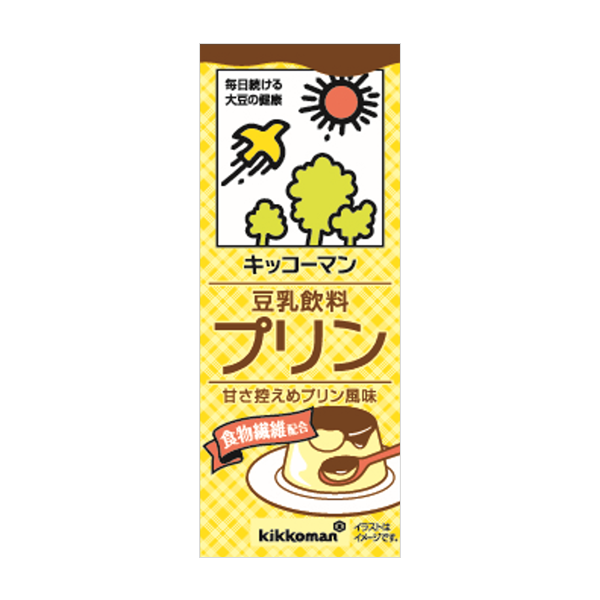 豆乳飲料 プリン 200ml×18本