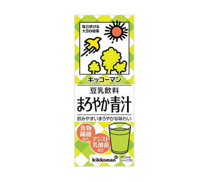 豆乳飲料　まろやか青汁　200ml