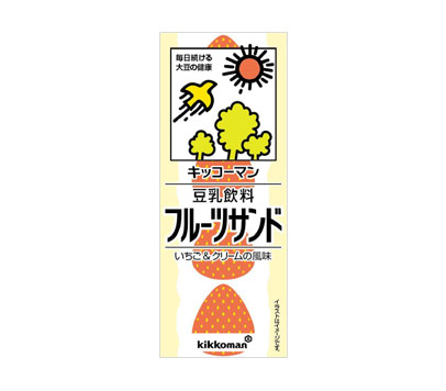 豆乳飲料　フルーツサンド 200ml