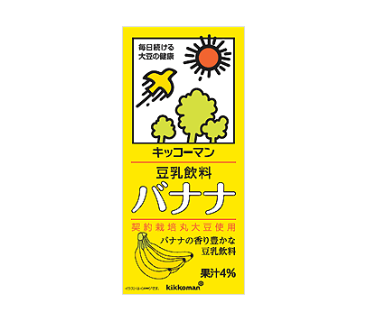 豆乳飲料 バナナ　1000ml×6本