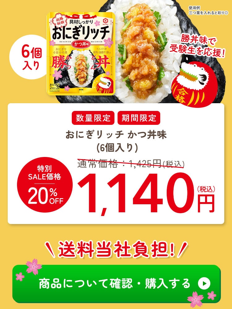 おにぎリッチ かつ丼味