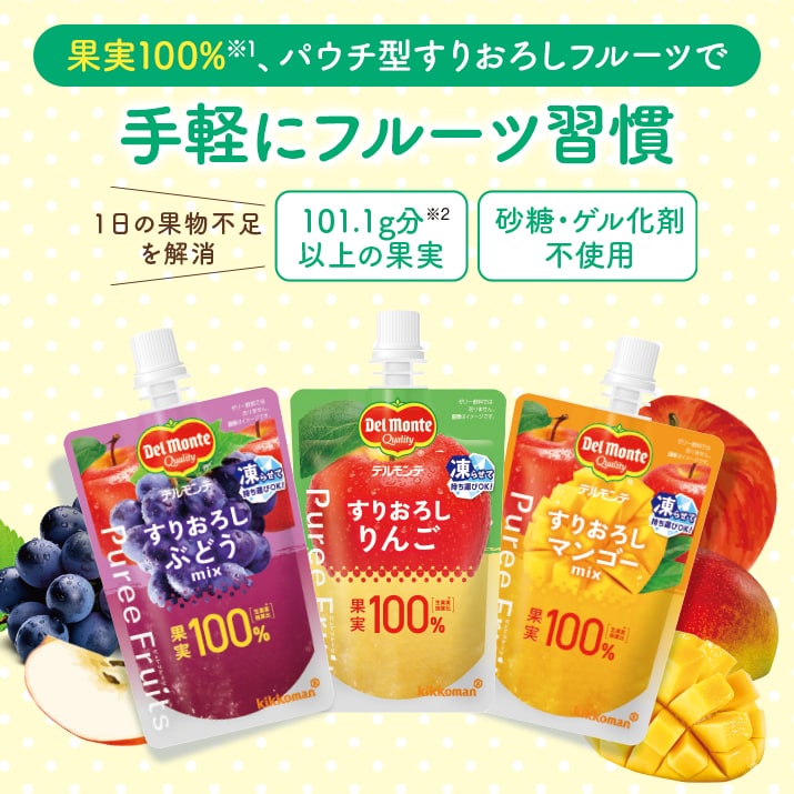 手軽に果物♪ピュレフルーツセット【20%OFF】
